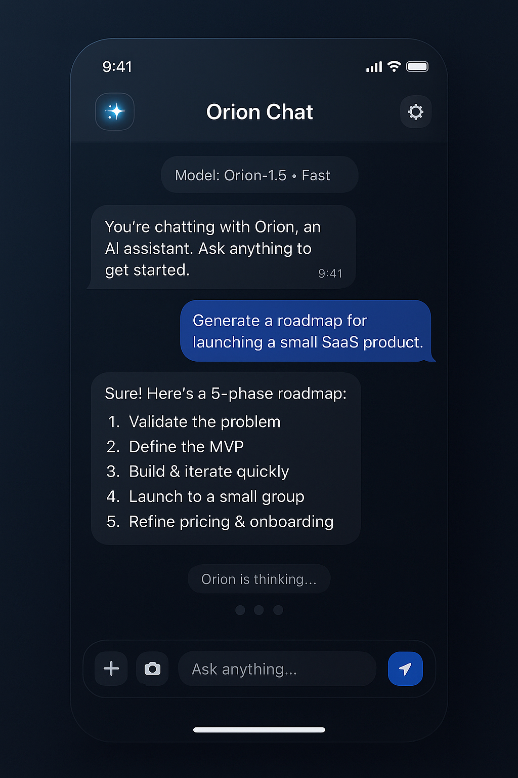 AI Support Dashboard